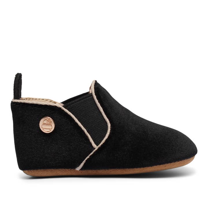 TBGB - Mocassino in velluto, colore: Nero per la vendita all'ingrosso da parte di The Baby Gift Box