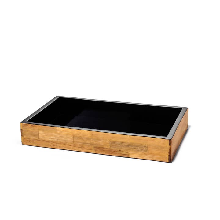 Bamboo Veneer Bath Tray for wholesale by LADORADA