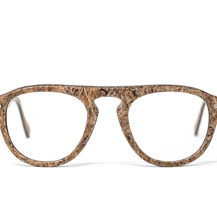 Hemp Optical Glasses Joden - Natural Color Handmade Eyewear for wholesale by Hemp Eyewear