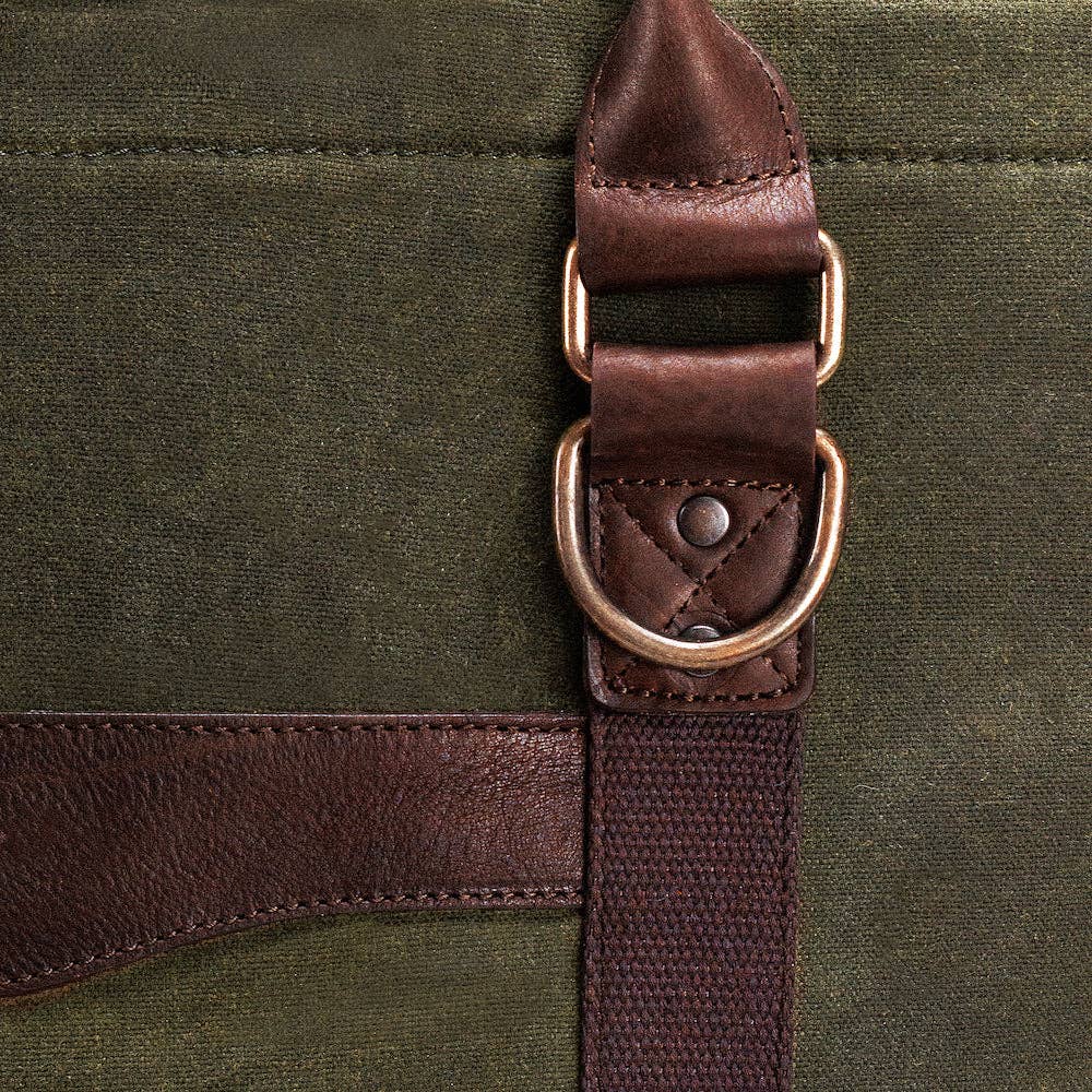 Mission Mercantile Leather Goods - Wholesale Koeler/koeltas - White Wing gewaxt canvas grote koeler16