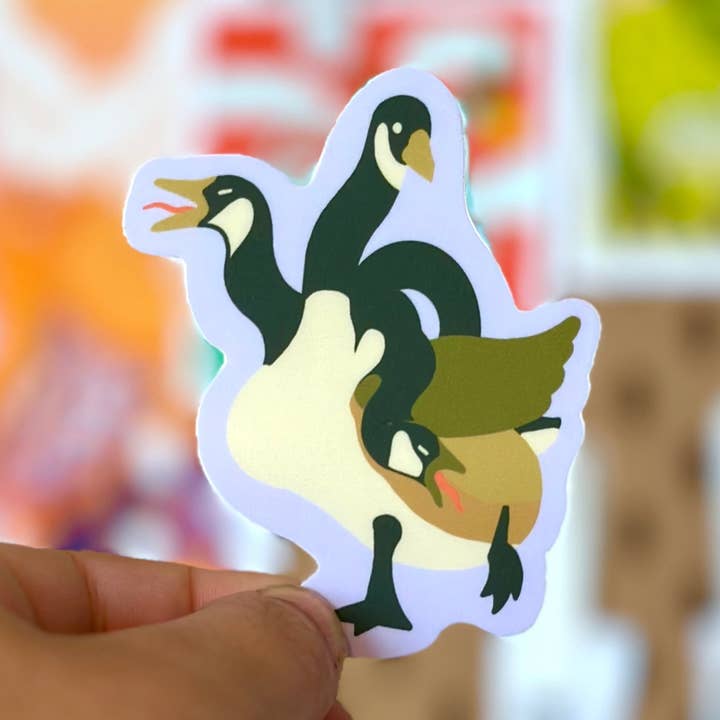 Hydragoose Sticker for wholesale by Odd Hare Goods