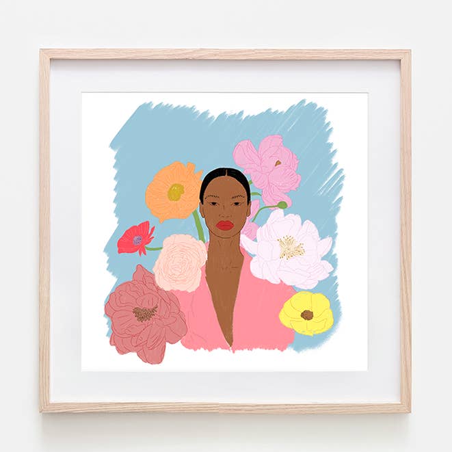 Diva konsttryck för wholesale av Bon Femmes