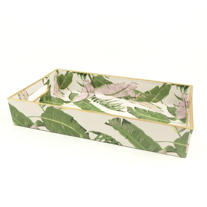 8 Oak Lane - Wholesale Decorative Tray - Natural Botanical Vanity Tray