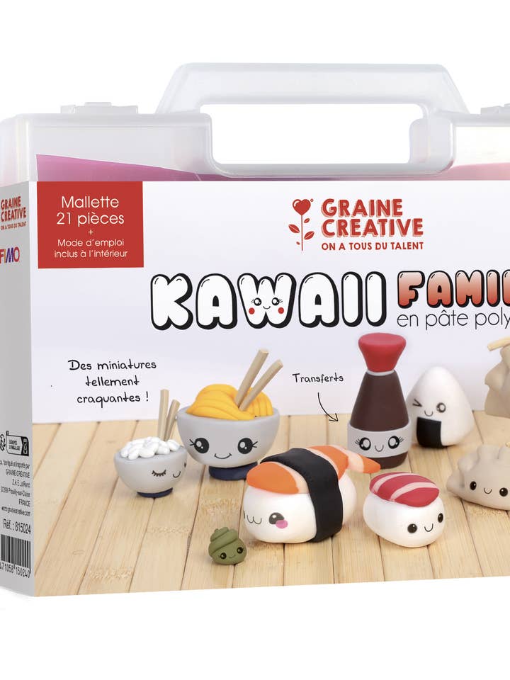 FIMO “KAWAII ASIA” BRIEFCASE for wholesale by Graine Créative