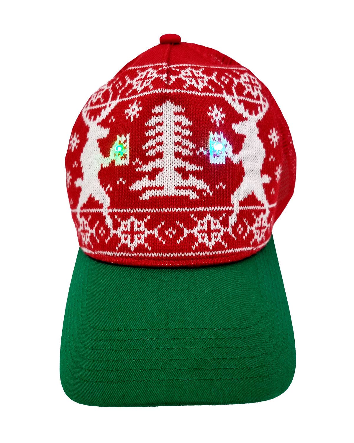 Snazzy Santa - Wholesale Baseball Cap - Men's - Blinking Christmas cap "Cheers Reindeer"4