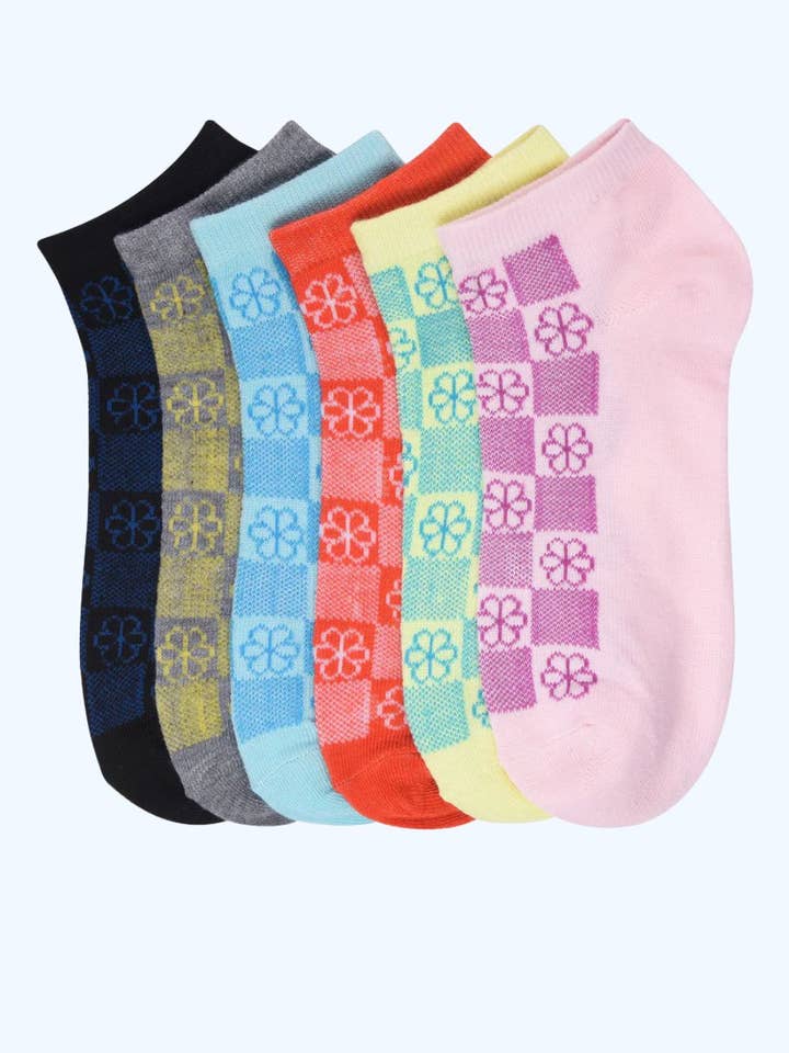 Damen Lustige Socken | Mini Gänseblümchen für den Großhandel von Amerikan Basics