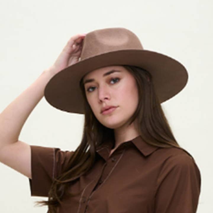 One and Only Accessories - Wholesale Fedora - Women's - Australian Wool Rancher Hat 7