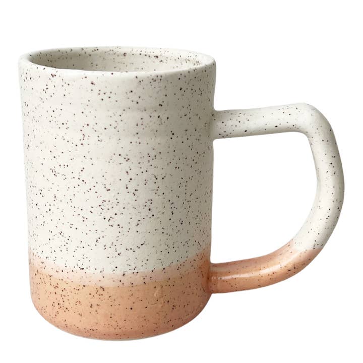 Tasse ombrée en céramique faite à la main, capacité de 14 oz pour la vente par Katie M Mudd Ceramics
