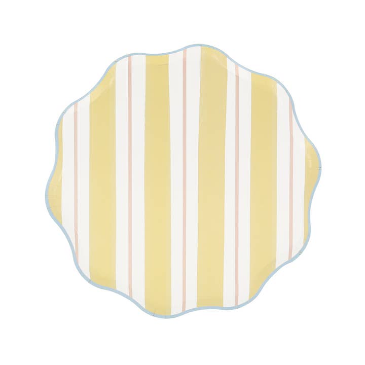 Meri Meri - Wholesale Disposable Plate - Preppy Stripe Side Plates