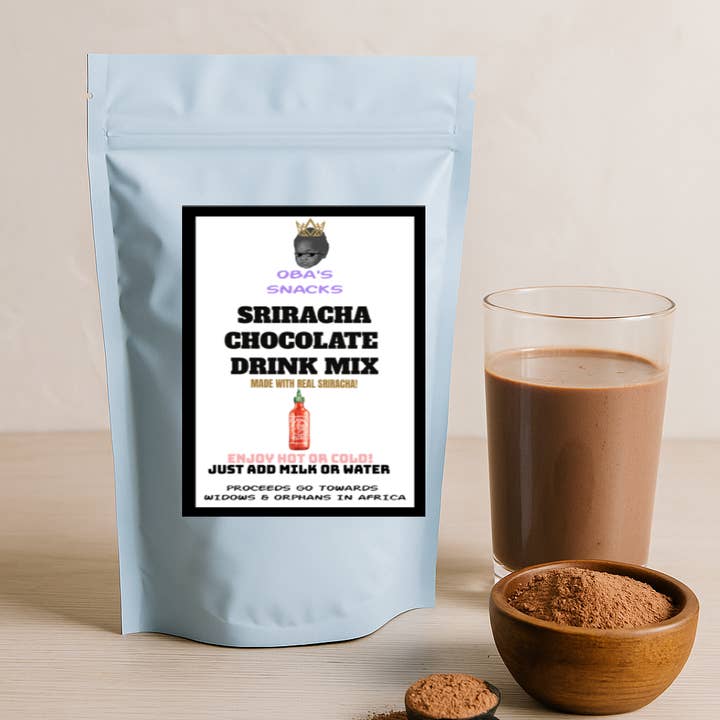 Maqoba - Wholesale Hot cocoa mix/kit - Sriracha Flavoured Chocolate Drink Mix (Hot or Cold)2