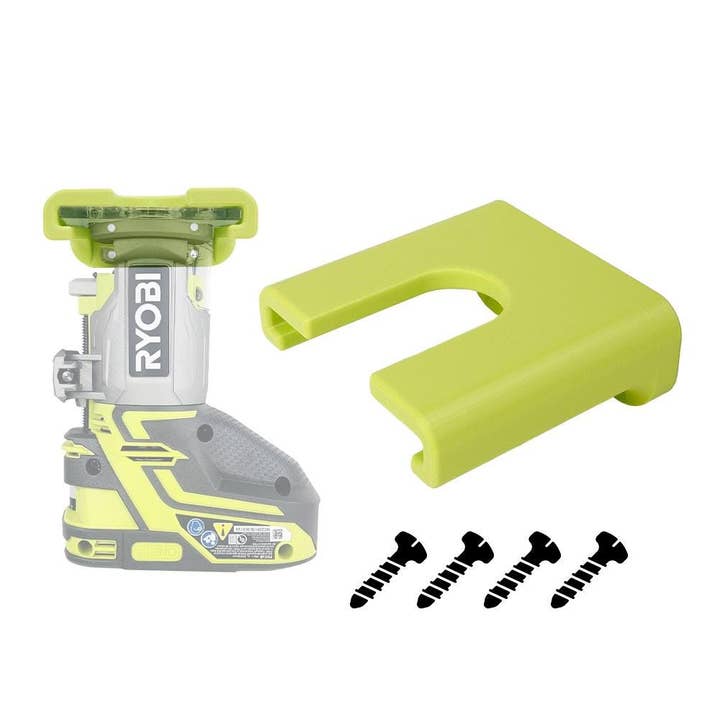 Ryobi Router Wall/Under-Shelf Secure Fit PETG Storage Rack for wholesale by Proto Market