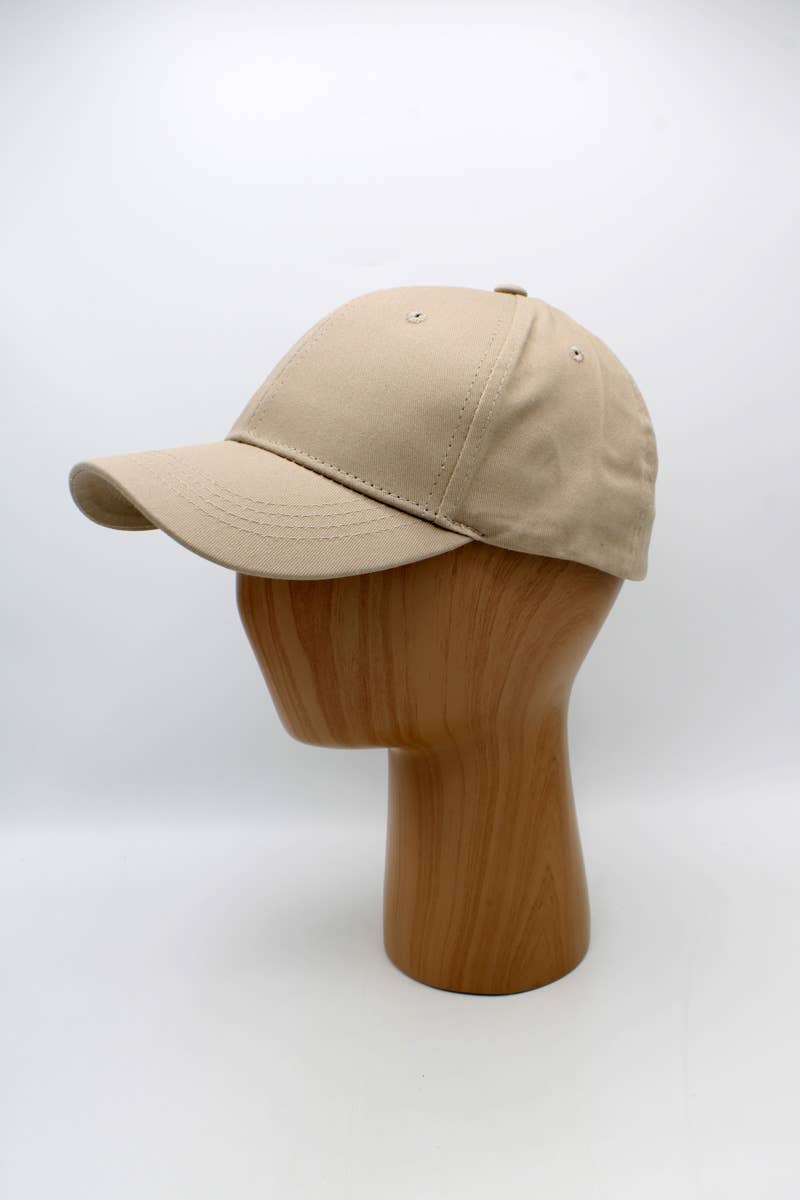 Hologramme Paris - Wholesale Baseball Cap - Unisex - Classic plain cap with gold metal buckle2