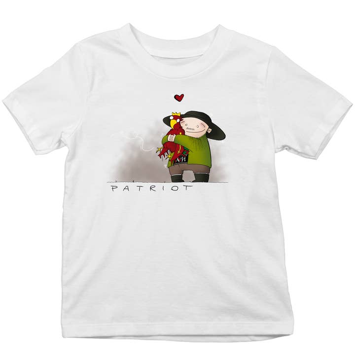 Patriot - camisa para niños para venta al por mayor de Südtiroler Stiebele