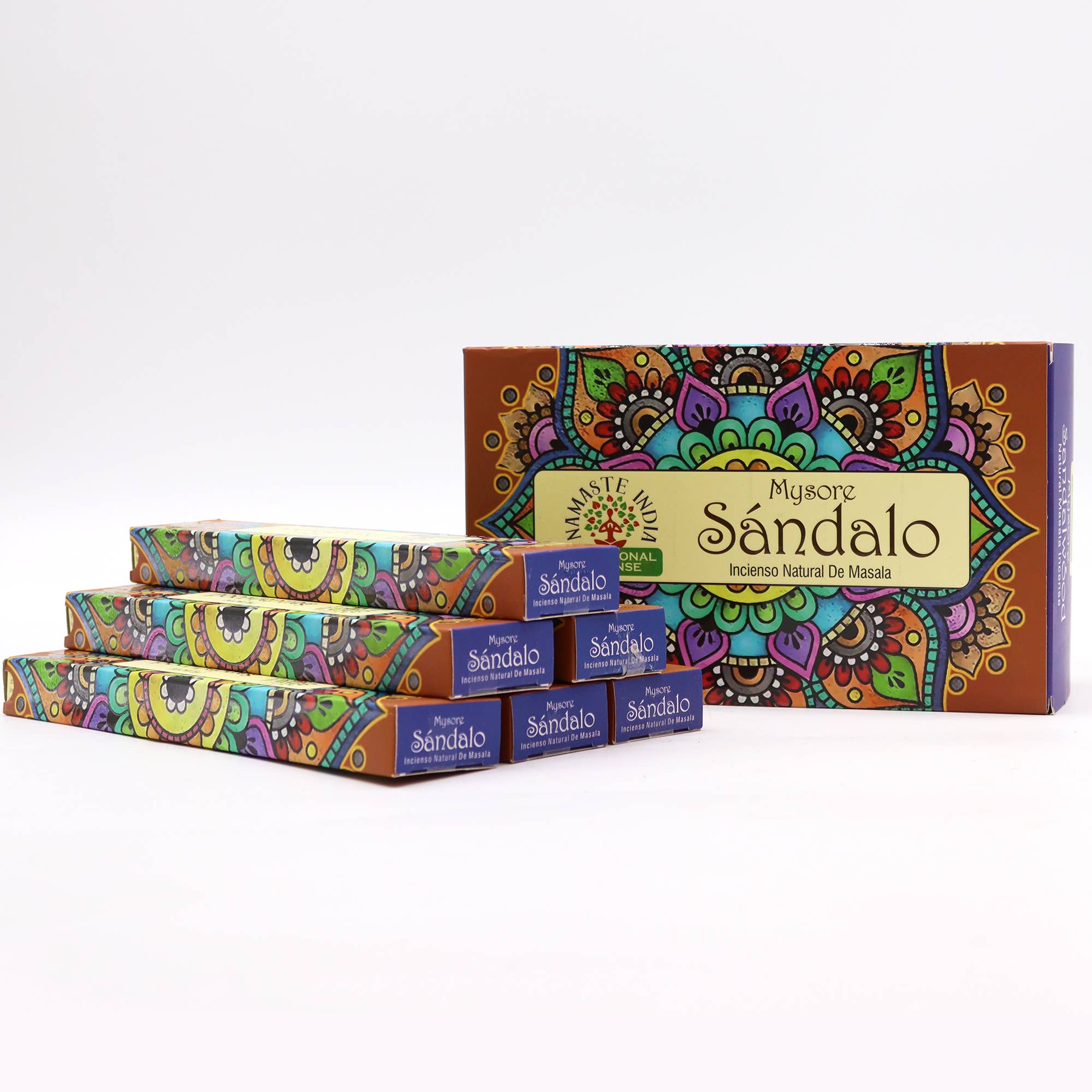 AW Artisan - Wholesale Incense - 12x Namaste Mandala Masala Incense - Sandalwood3