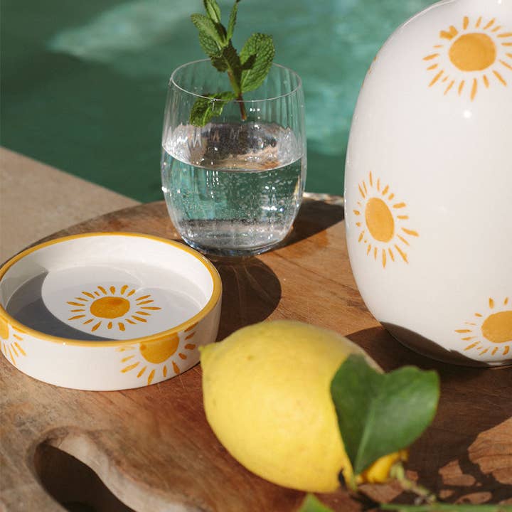 Keramikschale - Sonne für den Großhandel von Oustao