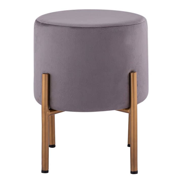 Samt Hocker 2. Wahl Sitzhocker Samt Pouf für den Großhandel von Voglrieder