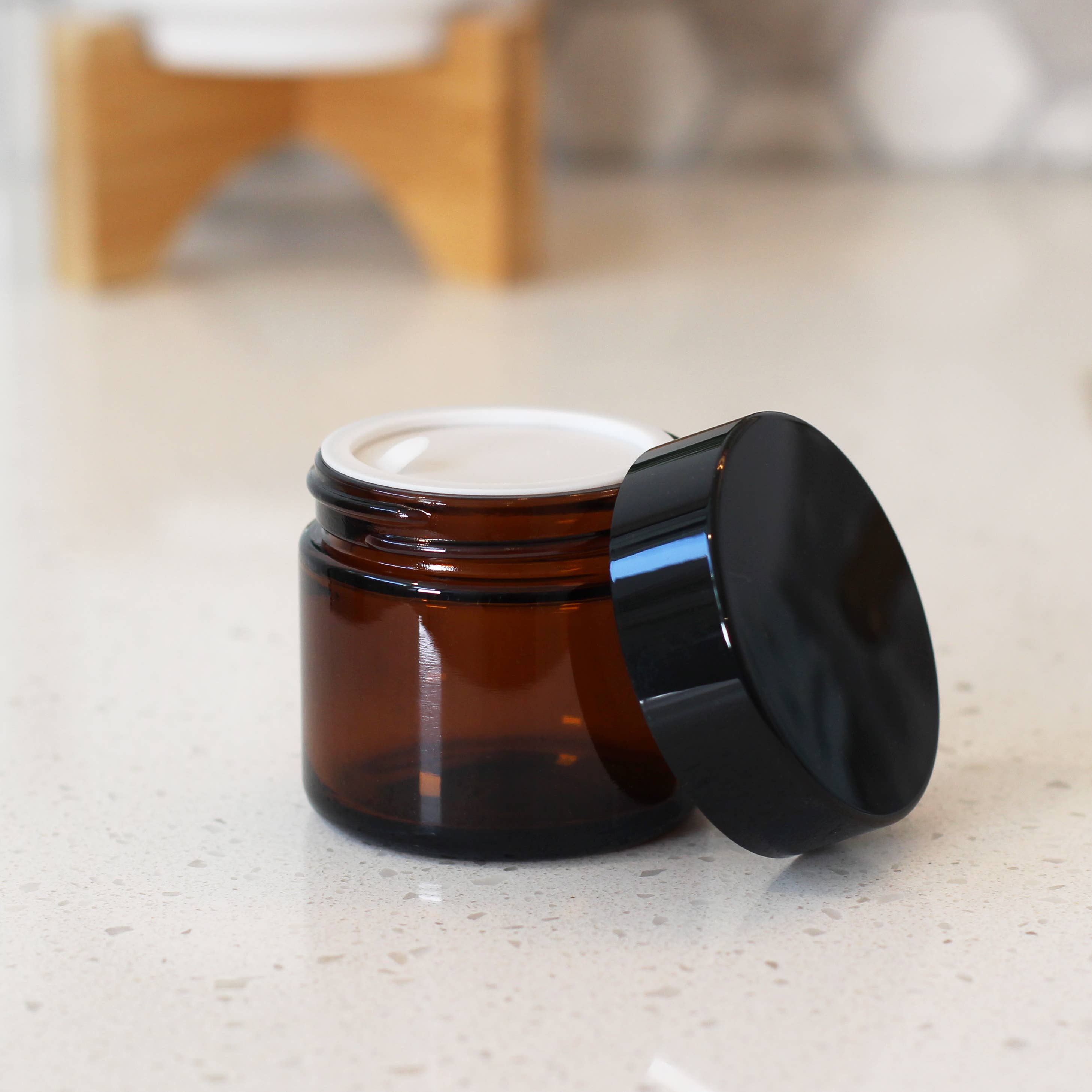 Matrix Aromatherapy - Wholesale Jar - 2oz Amber Glass Jar1