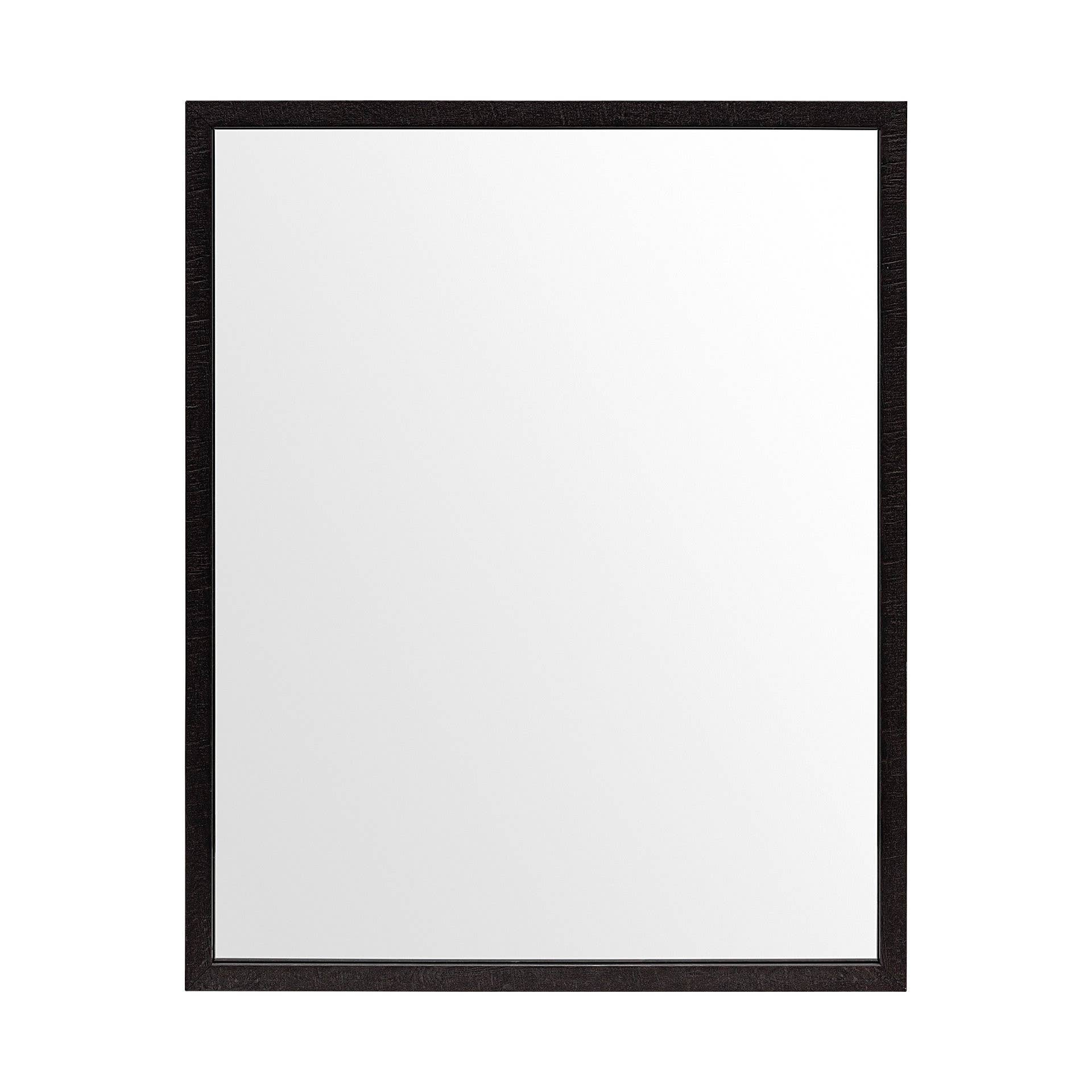 HomeRoots - Wholesale Vanity mirror - 32" Espresso Framed Bathroom Vanity Mirror4