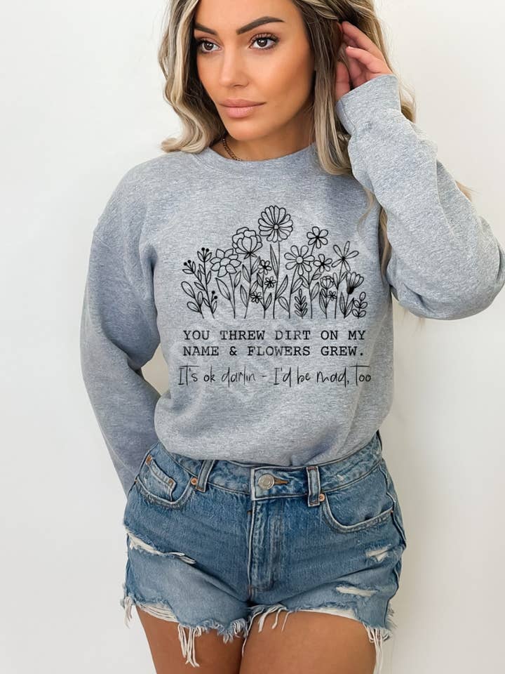 Sweatshirt; unisex; clothing; dirt on my name for wholesale by LovealwaysDesignsUS