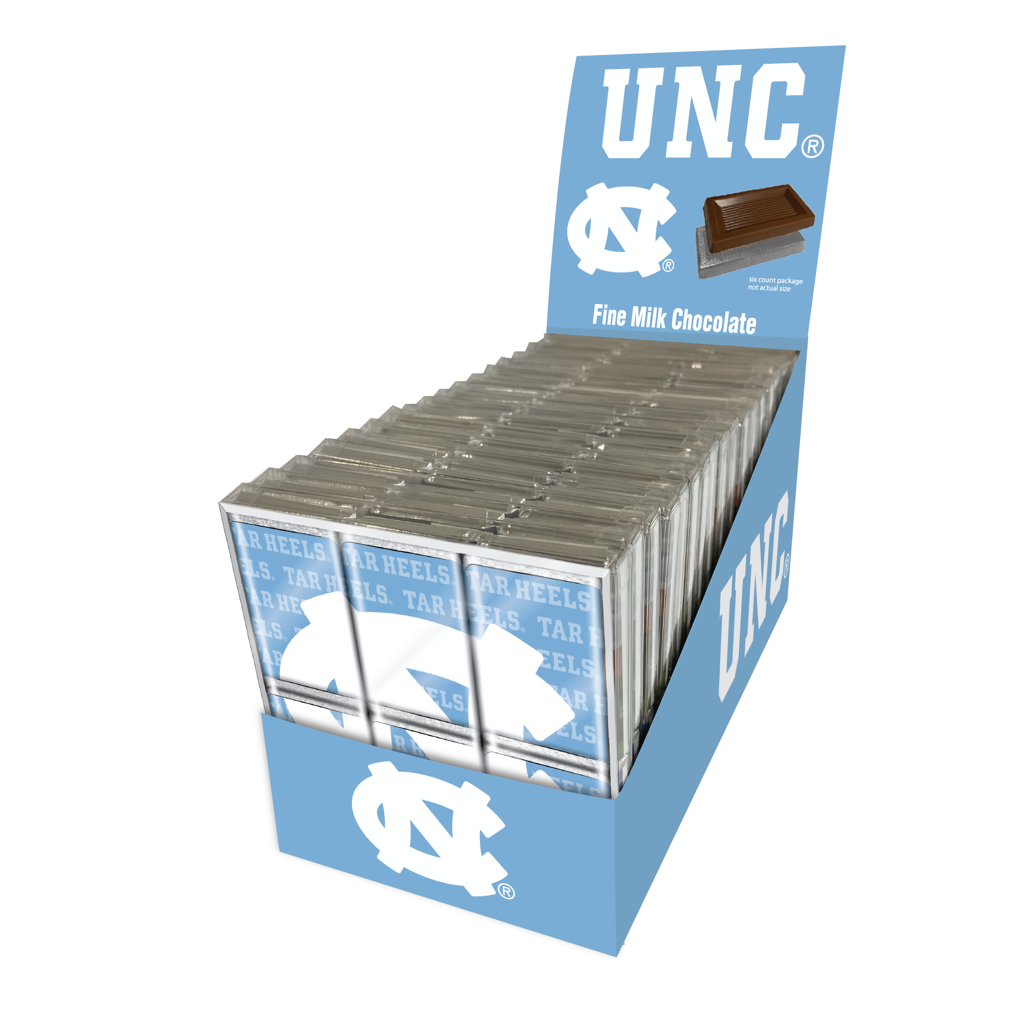 Wholesale North Carolina Tar Heels Chocolate Puzzle for your store Faire