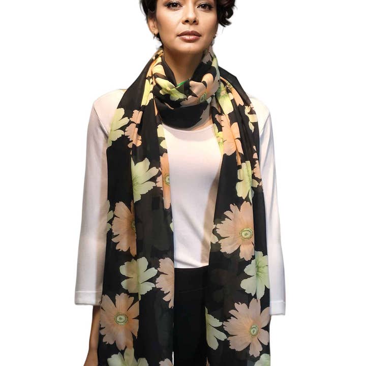 The Magic Scarf Company – wholesale Wrap – Women's – 679 - Georgette Wraps14
