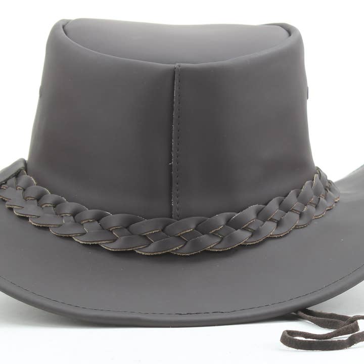 Leather Impressions Inc – wholesale Cowboy hat – Unisex – Cowboy Hat with Solid Braid Hat Band3