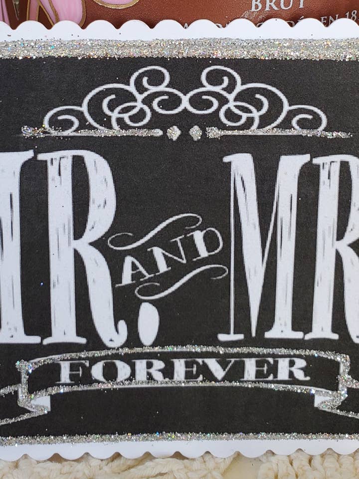 Gift Tag Mr. and Mrs. Forever for wholesale by Little Heart Designs
