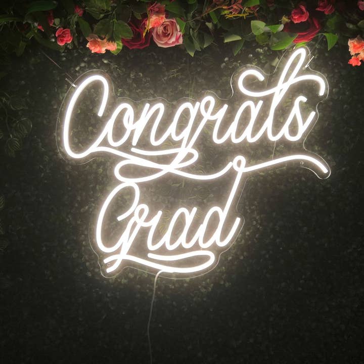 Congrats Grad Neon Sign for wholesale by Aoos Custom