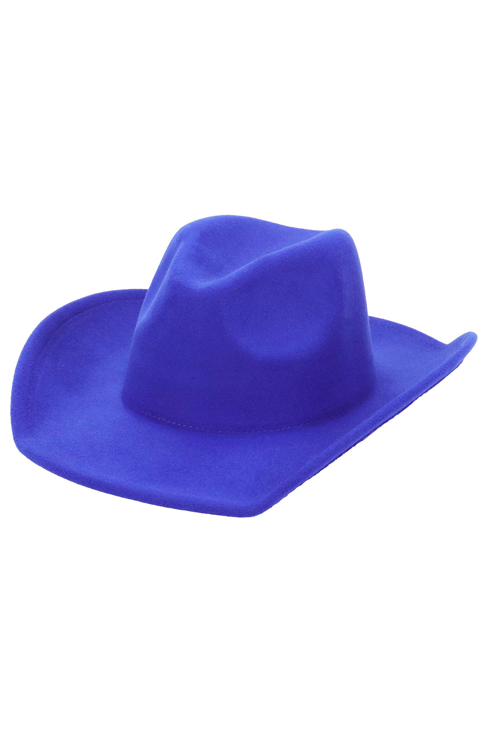 Cap Zone – Großhandel Cowboyhut – Unisex – Solider, einfarbiger Cowboyhut mit breiter Krempe aus Kunstfilz12