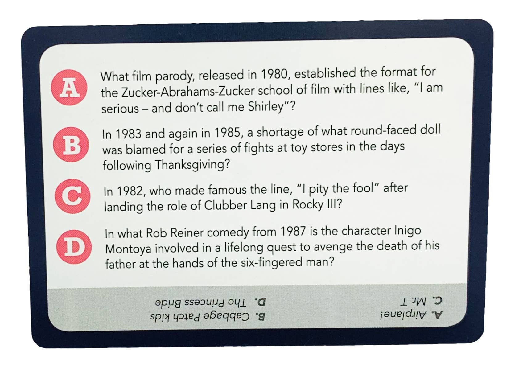 You Gotta Know Games - Wholesale Card Game - You Gotta Know 1980s - Trivia Game (6)4