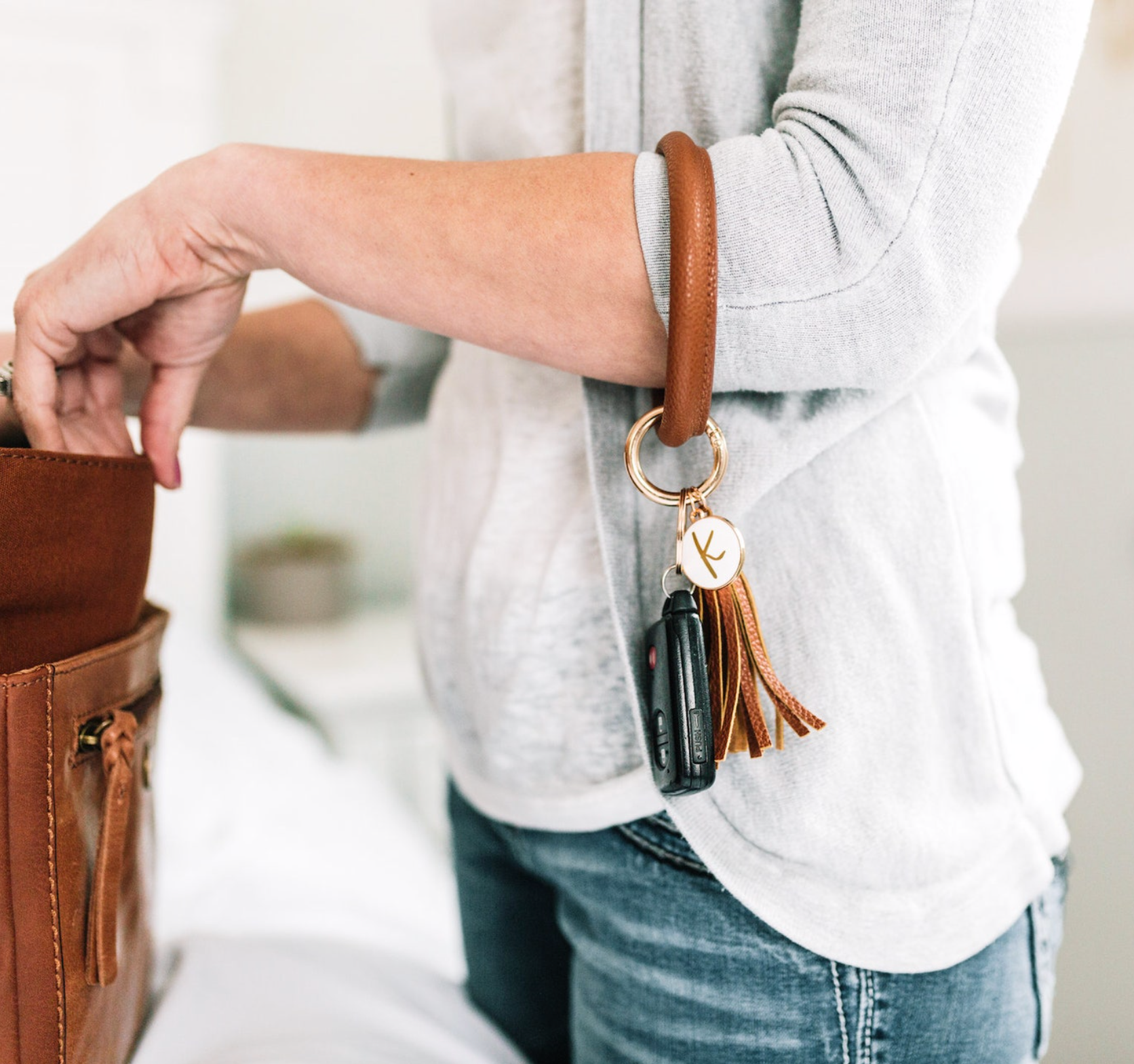 TART Design Co. LLC - Wholesale Keychain Bracelet - Modern Wristlet Keychain5