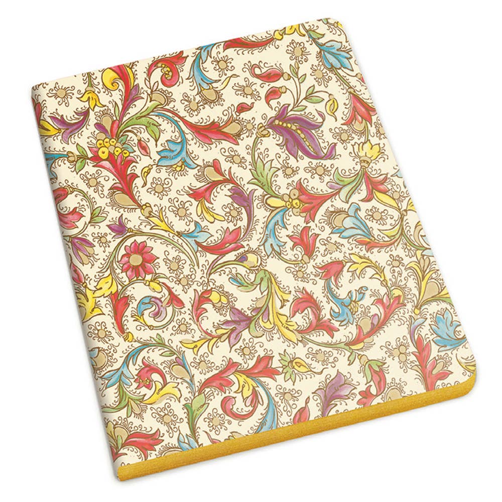 San Lorenzo Design - Wholesale Notebook - Florentine A6 Gold Edge Notebooks, Italian Stationery0