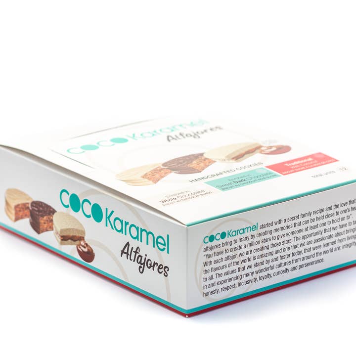 Coco Karamel – wholesale Biscuit – Kosher White Chocolate Alfajores 52g