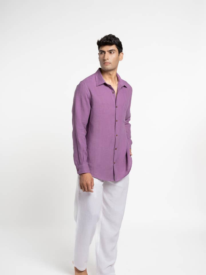 Live Linen - Wholesale Shirt - Men's - Linen Abel Shirt