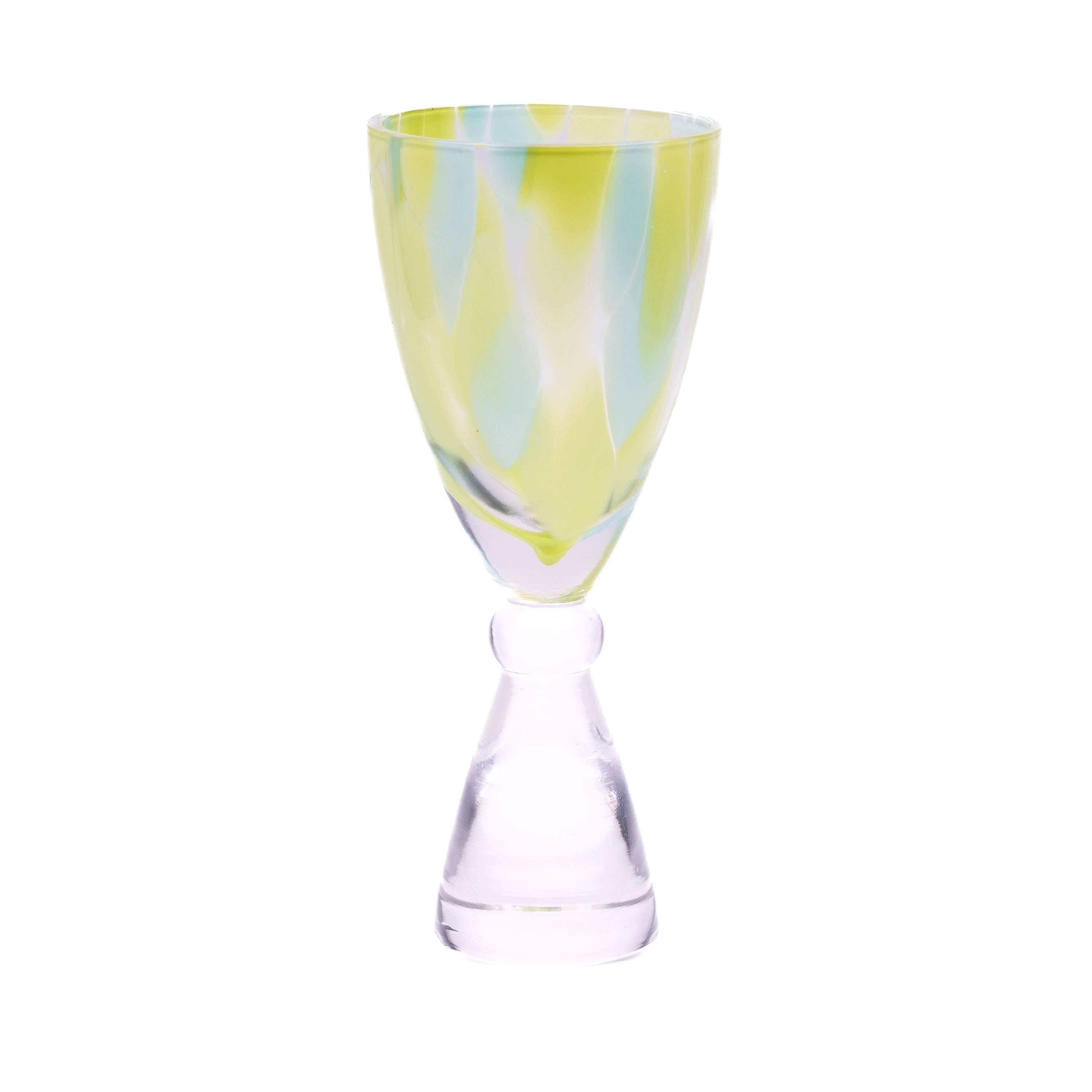 The Glass House Wholesale Interiors Ltd. - Wholesale Champagne Flute - Pink fleck champagne glass3