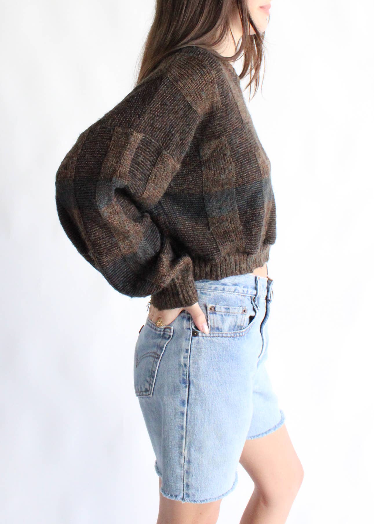 American Recycled Clothing - Wholesale Knit Sweater - Women's - Crop Knit Sweater Bundle8