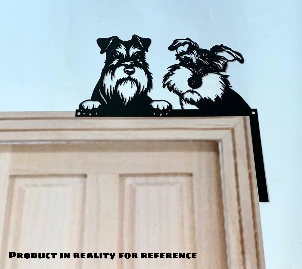 Glow Neon - Vendita all'ingrosso Insegna al neon - Decorazione in metallo a forma di cane da pastore tedesco, porta ad angolo4