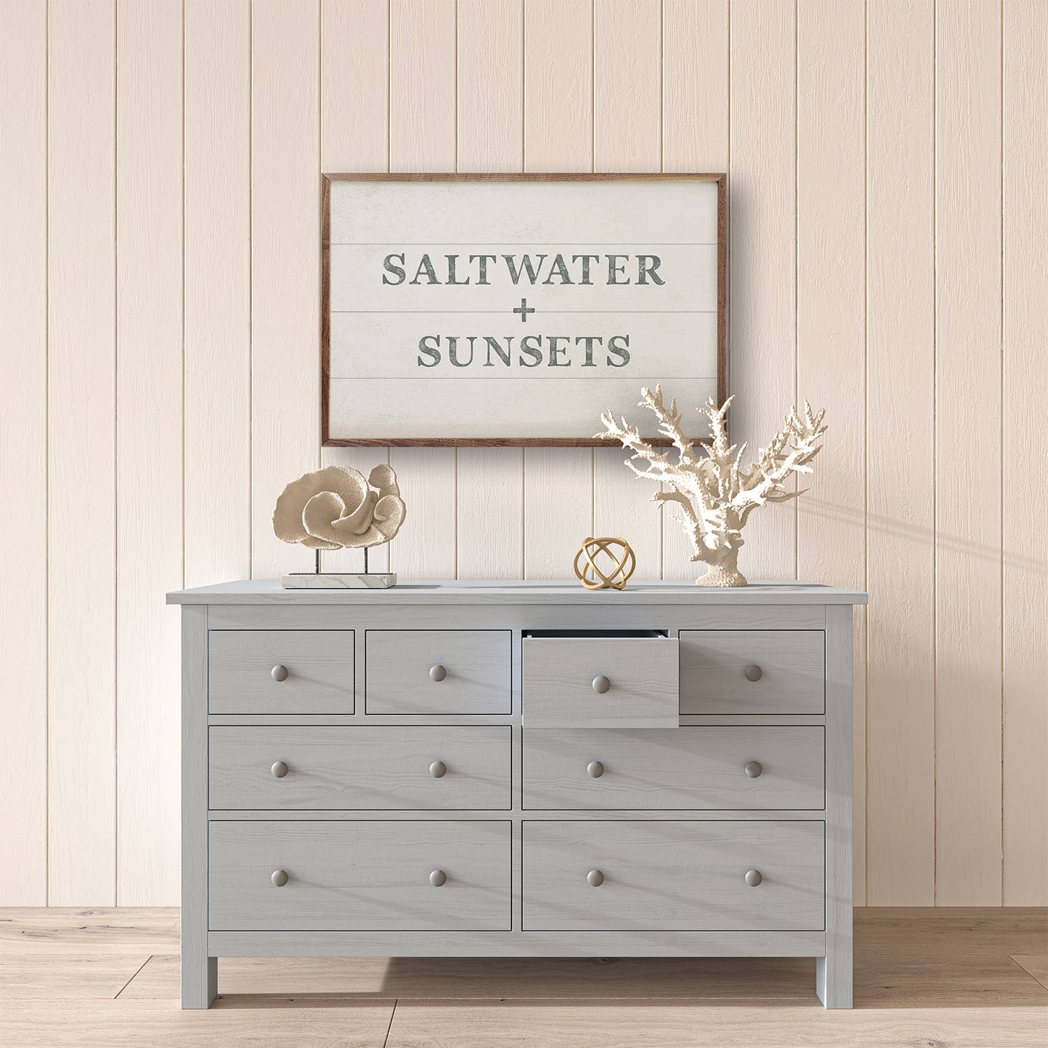 Kendrick Home - Wholesale Wood Wall Art - Saltwater And Sunsets2