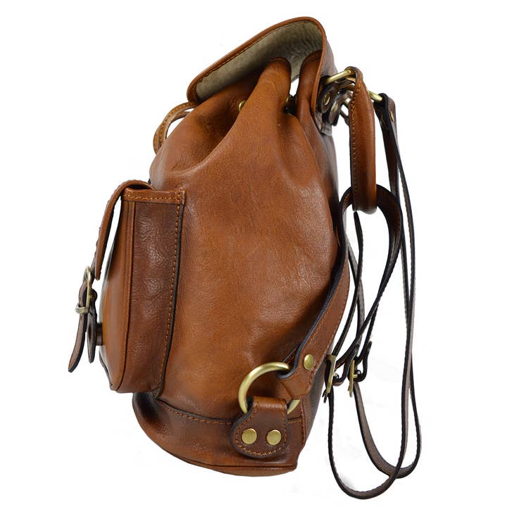 Pratesi - Vendita all'ingrosso Zaino - Unisex - Zaino Pratesi Caporalino In Pelle Bovina