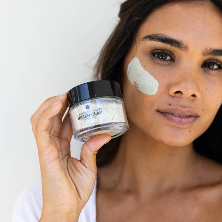 Summer Salt Body - Wholesale Skincare face mask - Clay Mask Stand Set2