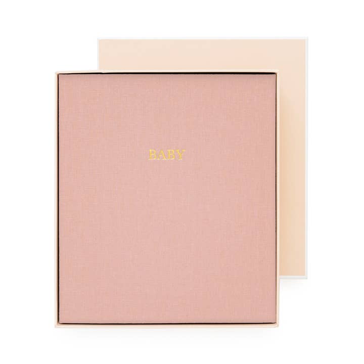 Sugar Paper - Wholesale Memory Book - Kids & Baby - Baby Book, Rose Linen5