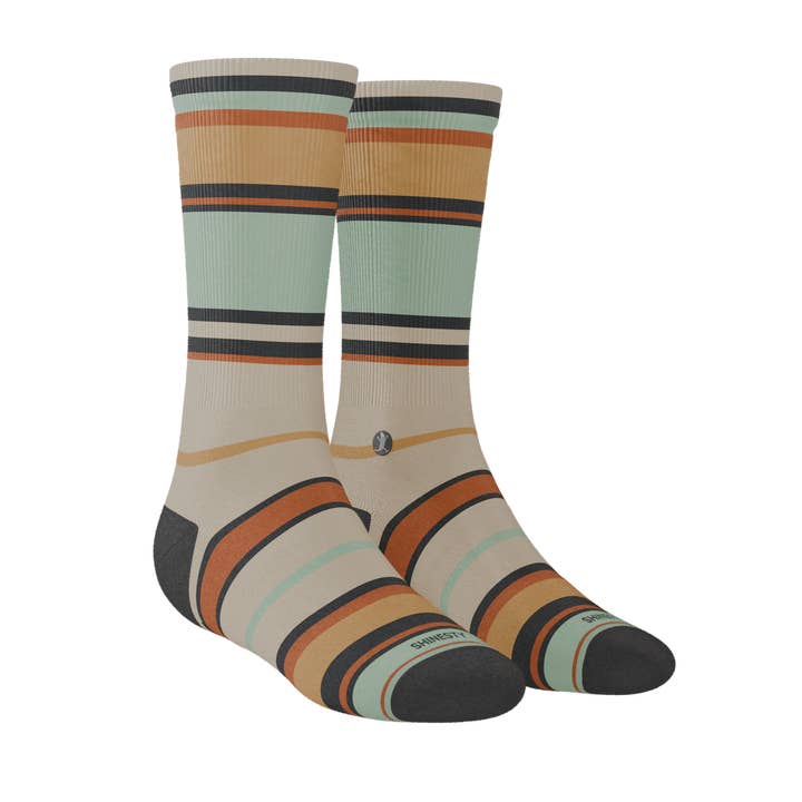 Shinesty, Inc - Wholesale Socks - Unisex - The Mirage | Cactus Heel Hammockâ„¢ Crew Socks