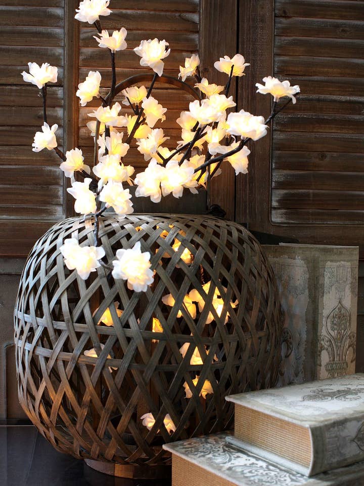 60 Light White Plum Nouveau for wholesale by The Light Garden Collection