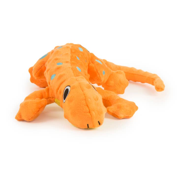 Pet Palette Distribution - Wholesale Pet Plush Toy - Dog - goDog Amphibianz Gecko Squeaky Plush Dog Toy Large5