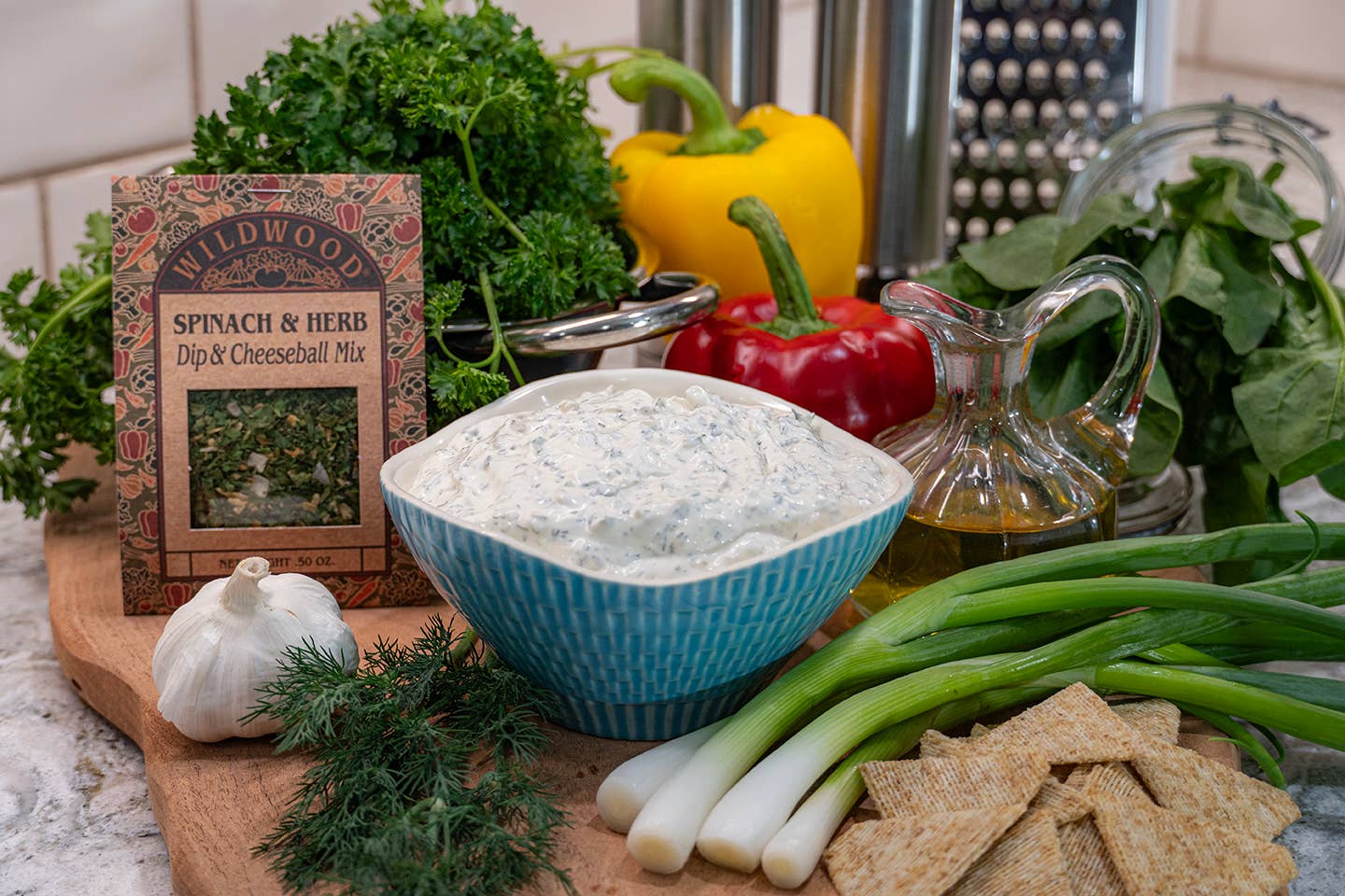 Wildwood Specialty Foods - Wholesale Dip - 3 Dip Collection: Salsa, Dill, Spinach & Herb3