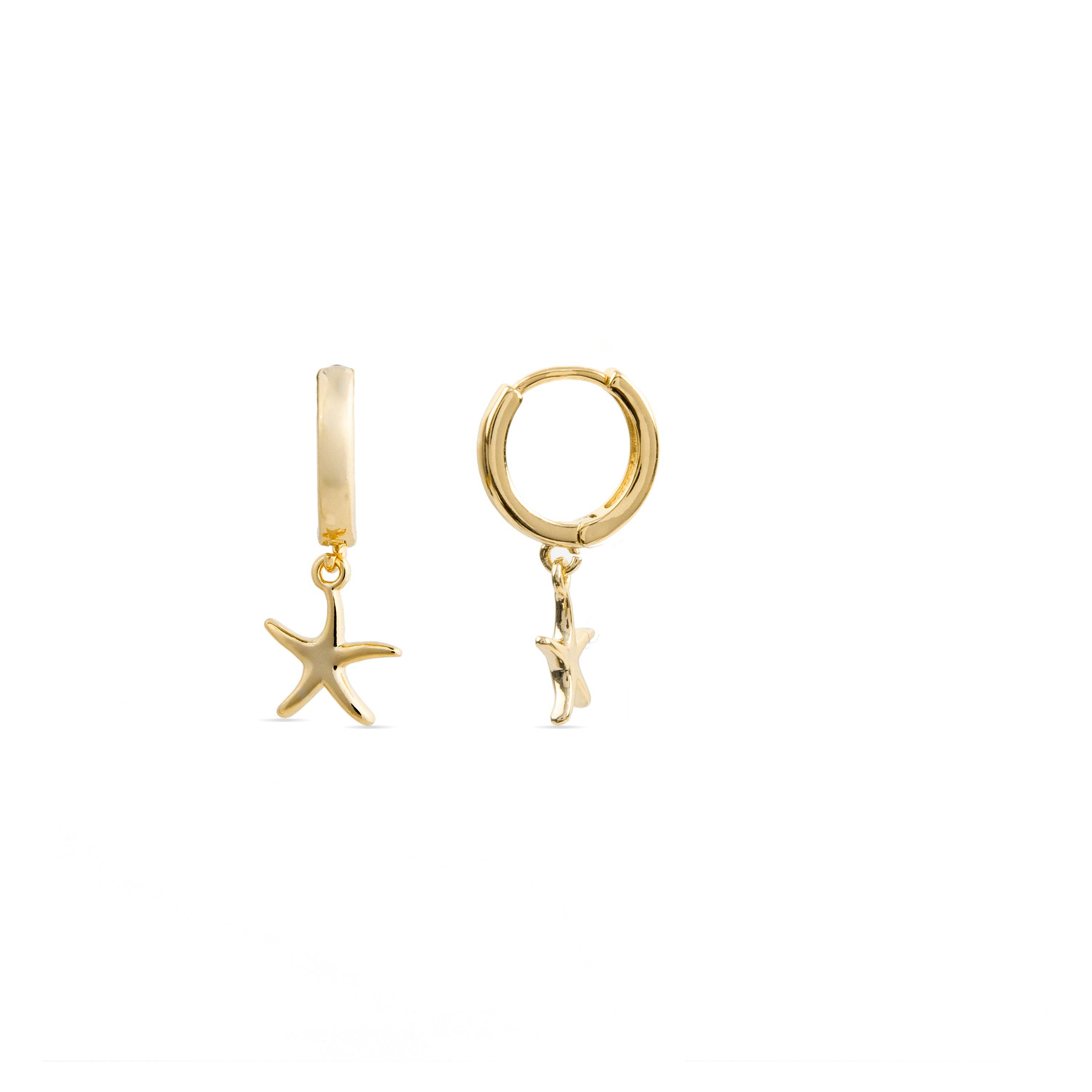 Luxenter - Wholesale Dangle Earrings - Pendientes acabados en oro amarillo de 18k - Ashir0
