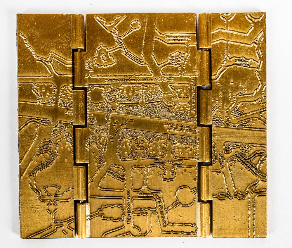 AAA Merchandise Limited – wholesale Decorative figurine – Harry Potter: Collector's Metal Marauder's Map4