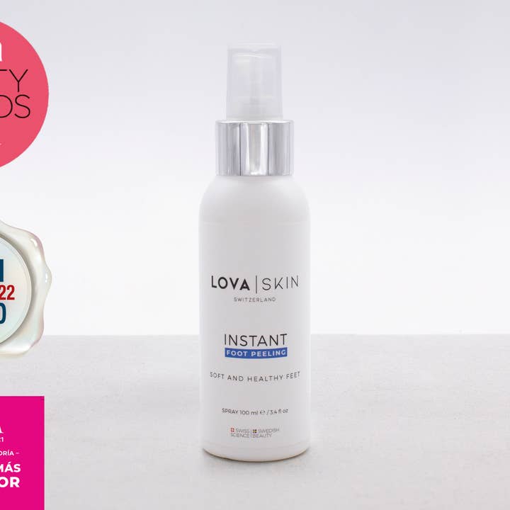 LOVASKIN Sofort-Fußpeeling 100 ml Sprühflasche für den Großhandel von LOVASKIN