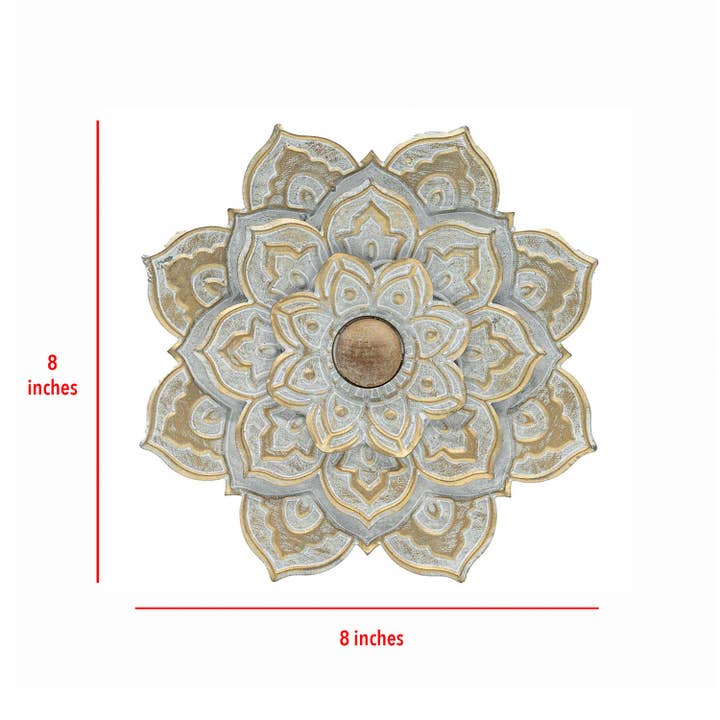 Foreside Home & Garden - Wholesale Wall Accent - Antique Cottage Flower Wall Decor Small4