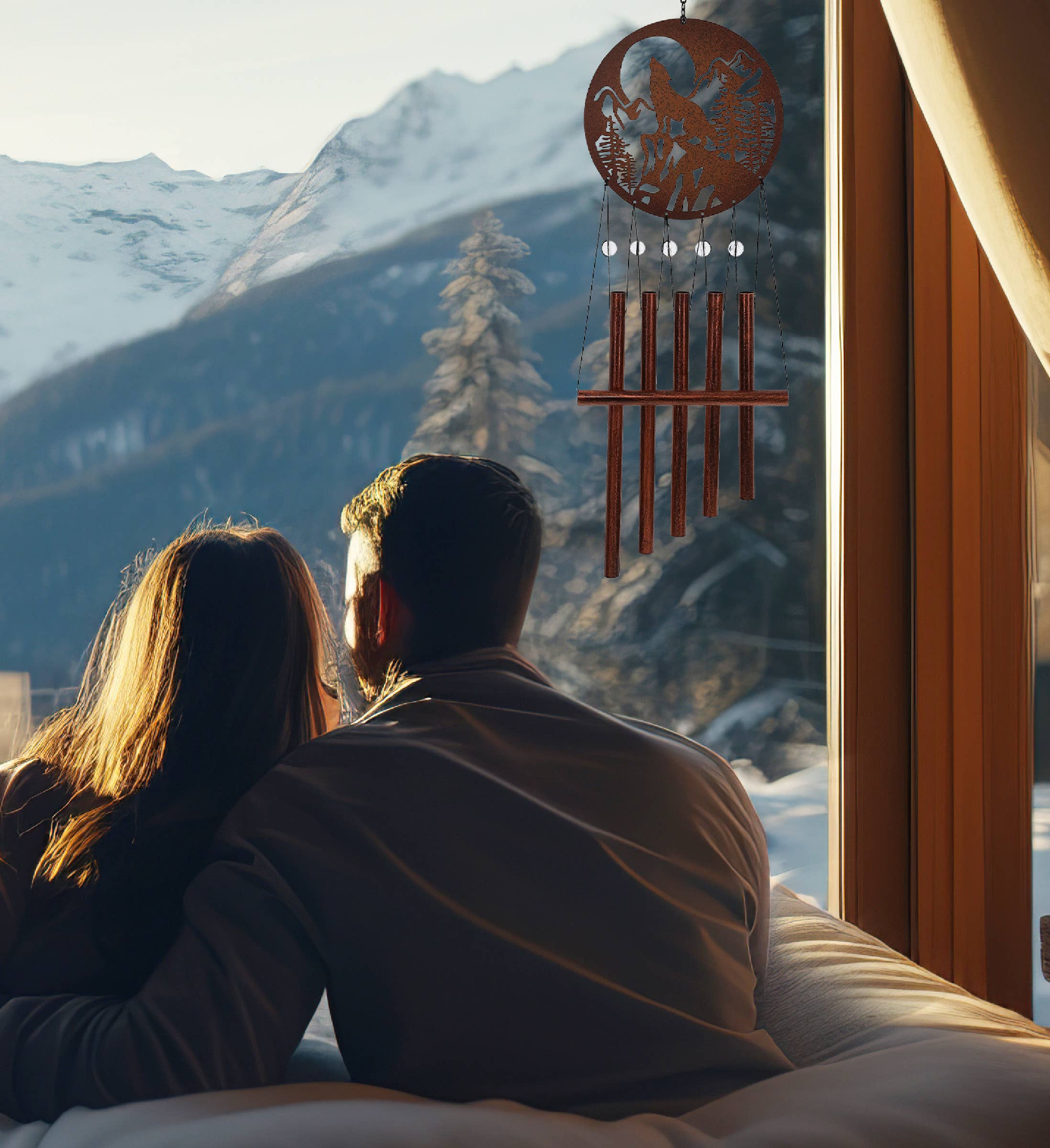 Cota Global - Wholesale Wind Chime - Wind Chime - Wolf5